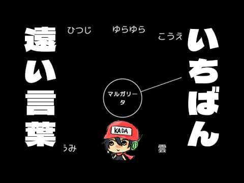 一番的外れなこと言えば優勝【いちばん遠い言葉】